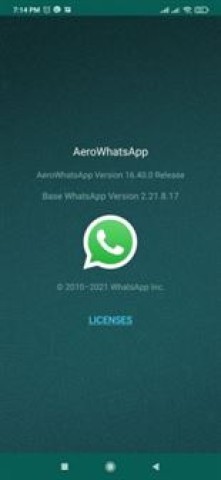 whatsapp aero apk install